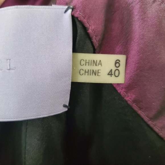 *like NEW* Vera Wang Lavender Label Violet Strap tube dress 👗  US6 - Picture 5 of 5